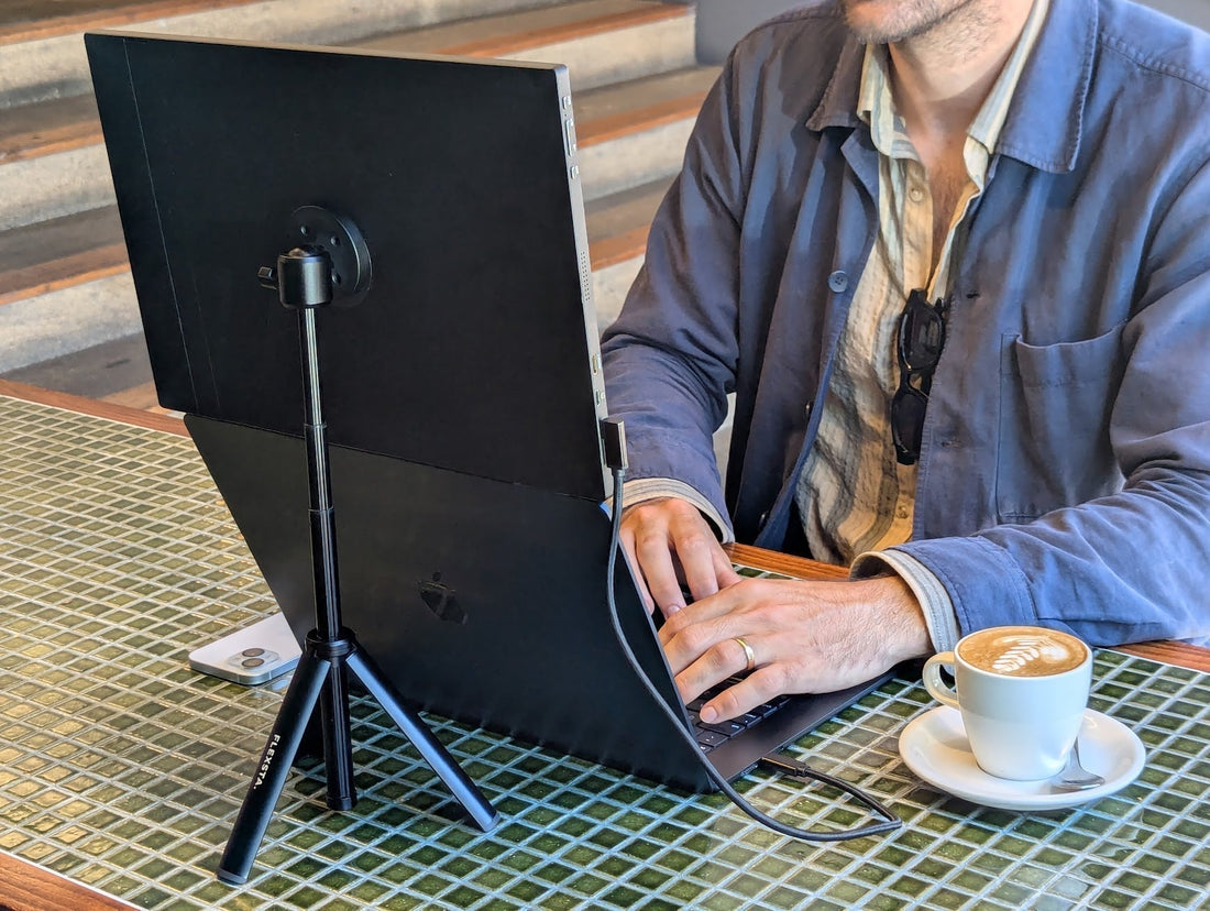 Best Stand for Arzopa Portable Monitors - Flexsta Compatibility Guide 2026 - FLEXSTA