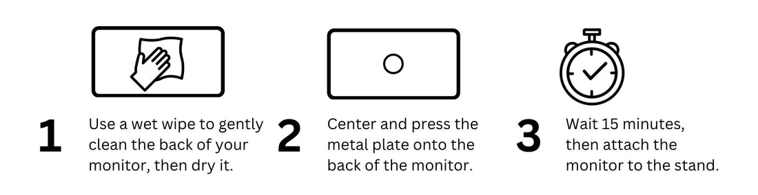 How to Mount a Portable Monitor on a Flexsta Stand - FLEXSTA